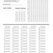 Figure 9.5.1 A computer-marked assignment form from the University of Western Australia