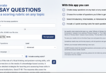 An evaluation of Contact North’s AI tools for teachers/instructors: Essay questions