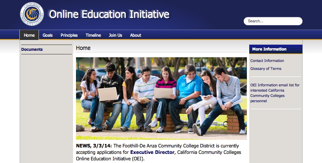 An Integrated Online Learning System For California S Community