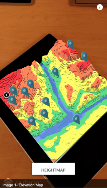 Mobile app of Soil Elevation from Soil Sciences, UBC